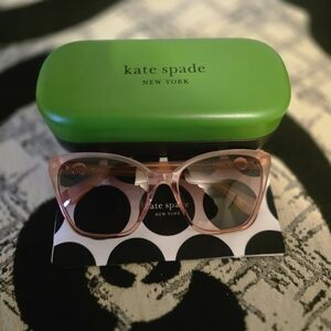 Kate Spade Blush Pink Cat-Eye Sunglasses